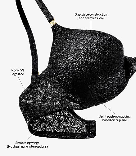 Victoria's Secret Women's Icon Push Up Bra, Bras for Women (32A-38DDD)