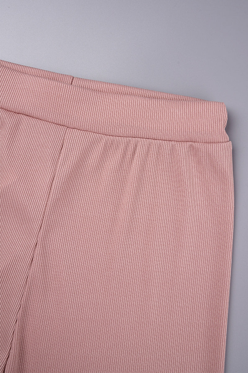 Workout Long Sleeve Crop Tops And Skinny Pants Two Pieces