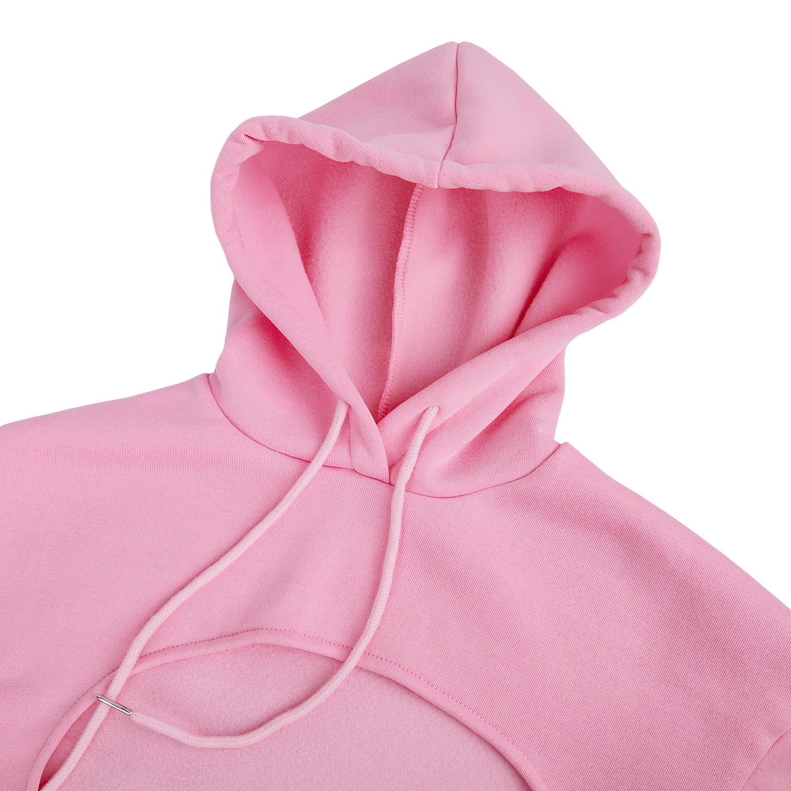 Casual Hooded Collar Long Sleeve Tank Tops Cover Up Hooded Collar Long Sleeve Crop Sweatshirt And Draw String Pocket Pants Three Pieces Sweatsuit Sets