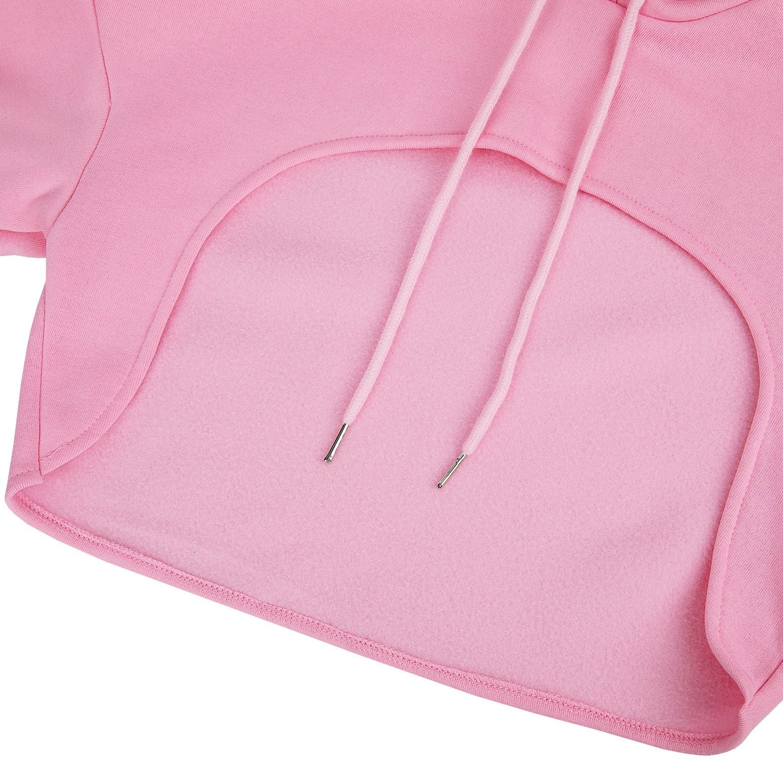 Casual Hooded Collar Long Sleeve Tank Tops Cover Up Hooded Collar Long Sleeve Crop Sweatshirt And Draw String Pocket Pants Three Pieces Sweatsuit Sets