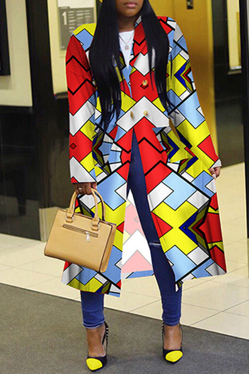 Multi Color Premium Wool Double Breasted Coat