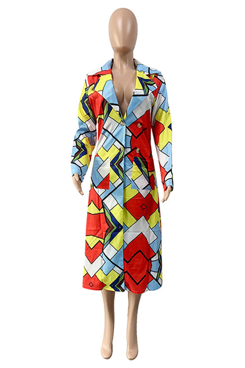 Multi Color Premium Wool Double Breasted Coat