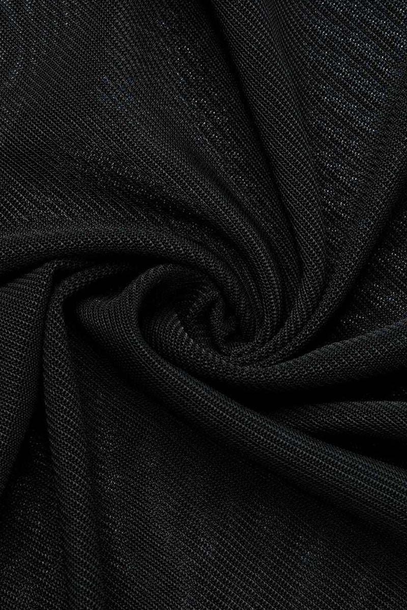 Black Sexy Solid Patchwork Fold Asymmetrical V Neck Regular Jumpsuits