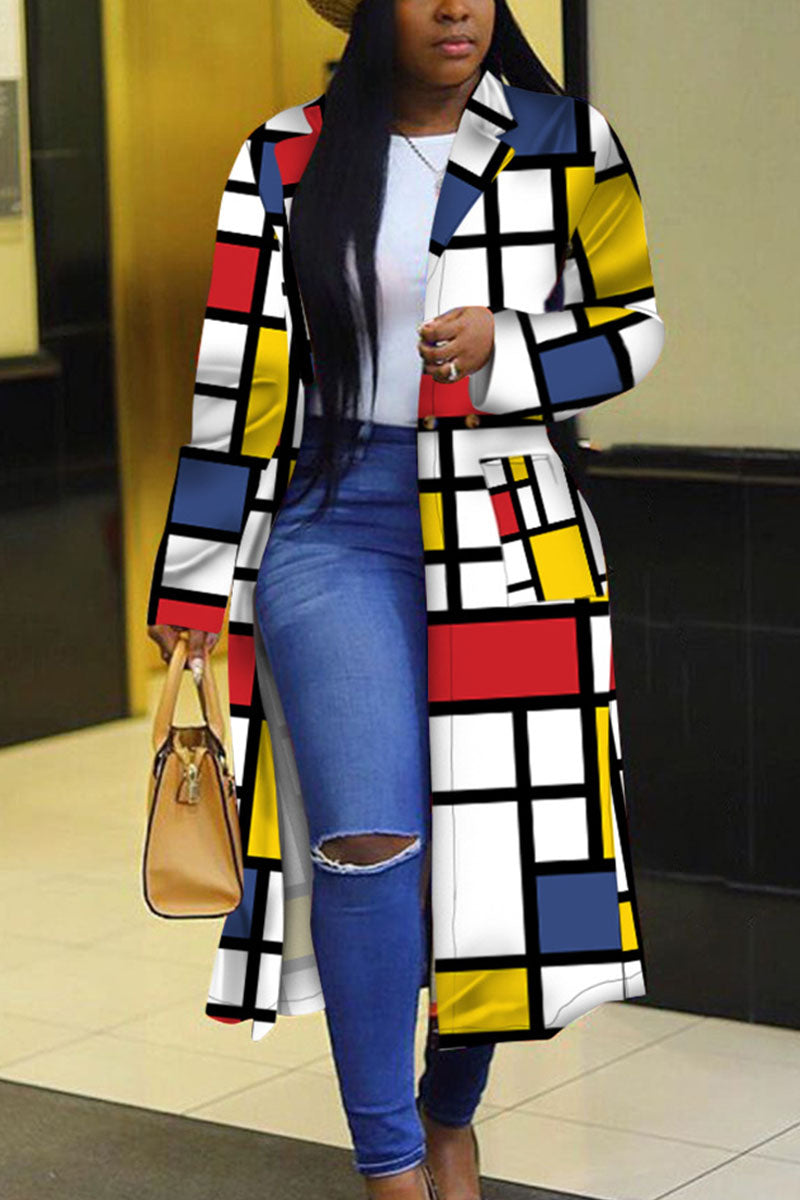Multi Color Premium Wool Double Breasted Coat