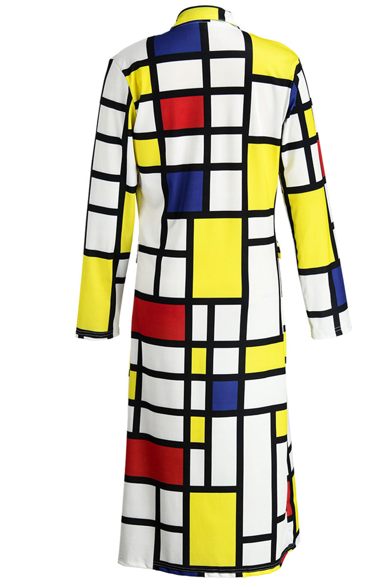 Multi Color Premium Wool Double Breasted Coat