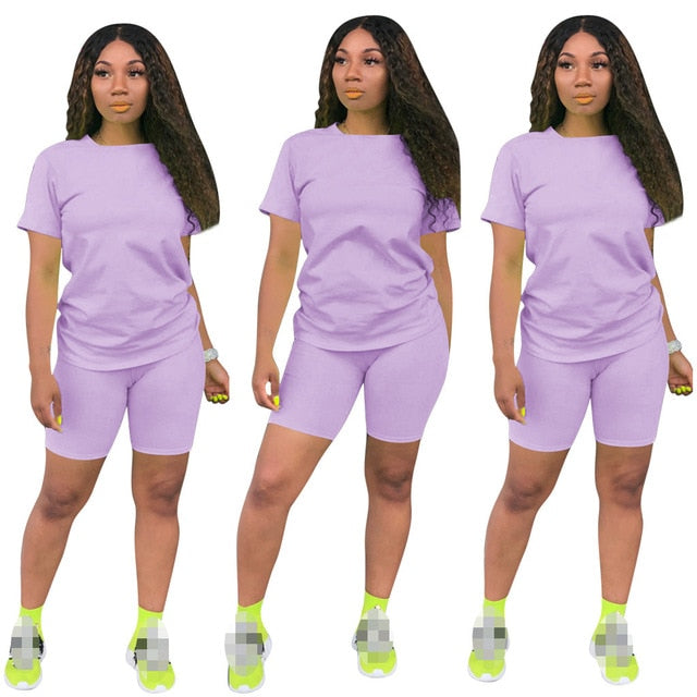 Women two piece set crop top shorts 2 piece set for women two pieces sets tops shorts summer women' suit
