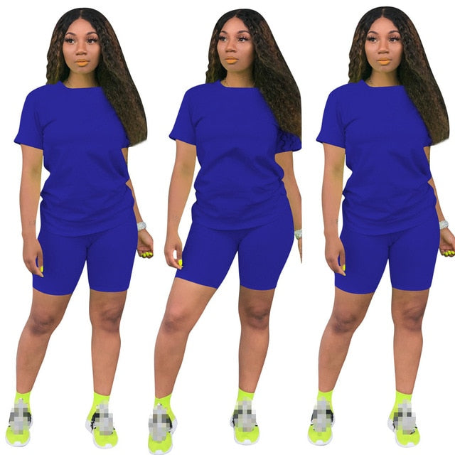 Women two piece set crop top shorts 2 piece set for women two pieces sets tops shorts summer women' suit