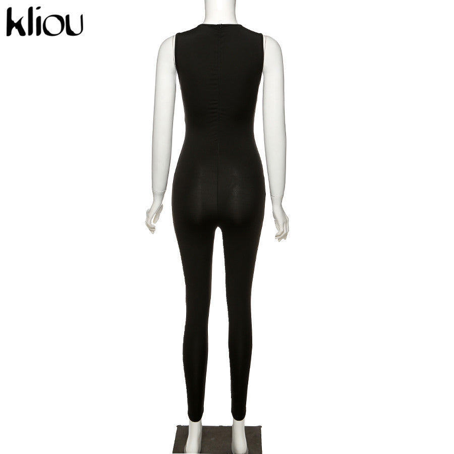 Ribbed Casual Zipper V Neck Rompers Women Jumpsuit Workout Sporty Short Sleeve Skinny Biker Shorts Playsuits Fashion