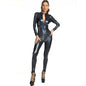 Tie Dye Sexy Zipper Flare Pants Jumpsuits Women Sleeveless Fashion Hot Skinny Bodycon Rompers Summer Slim Jumpsuit