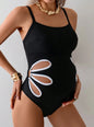 Maternity Skinny Straps Hollow Out Minimalist Bodysuit, Casual Everyday Wear Summer