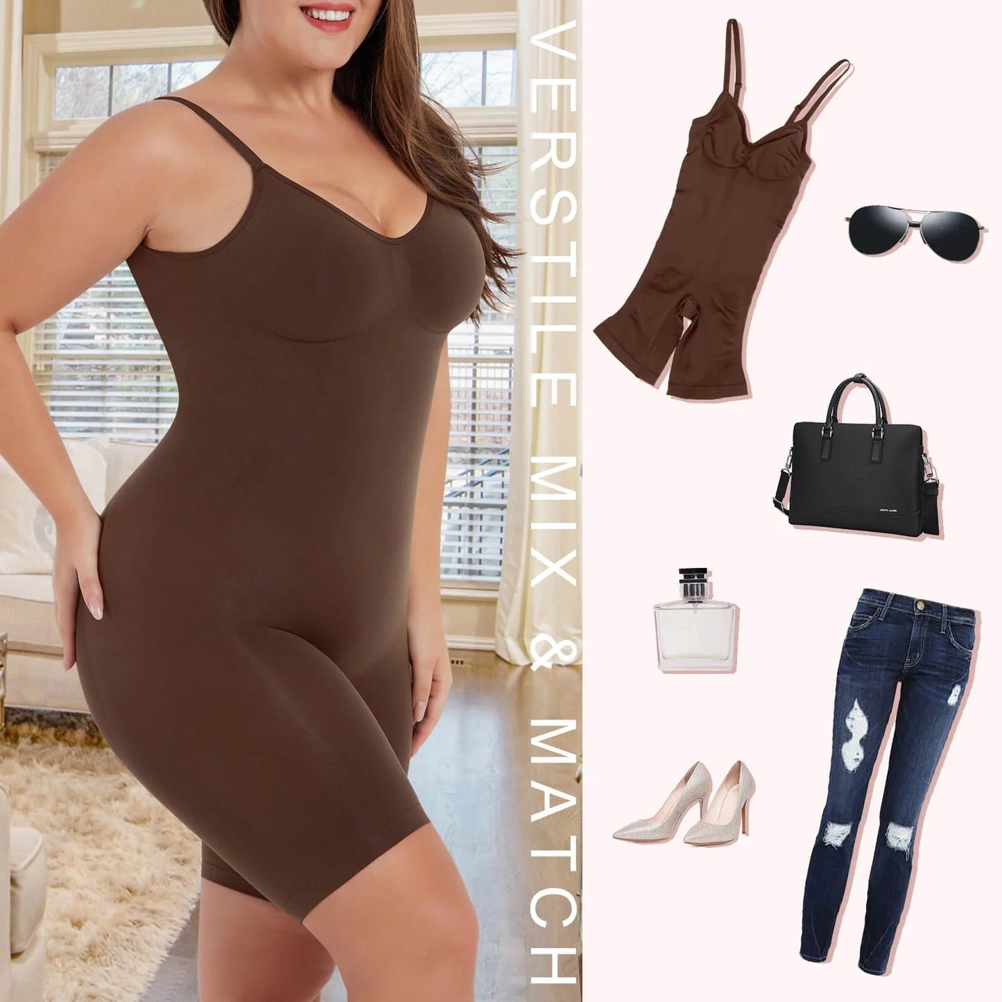 Seamless Sculpt Plus Size Full Body Shaper