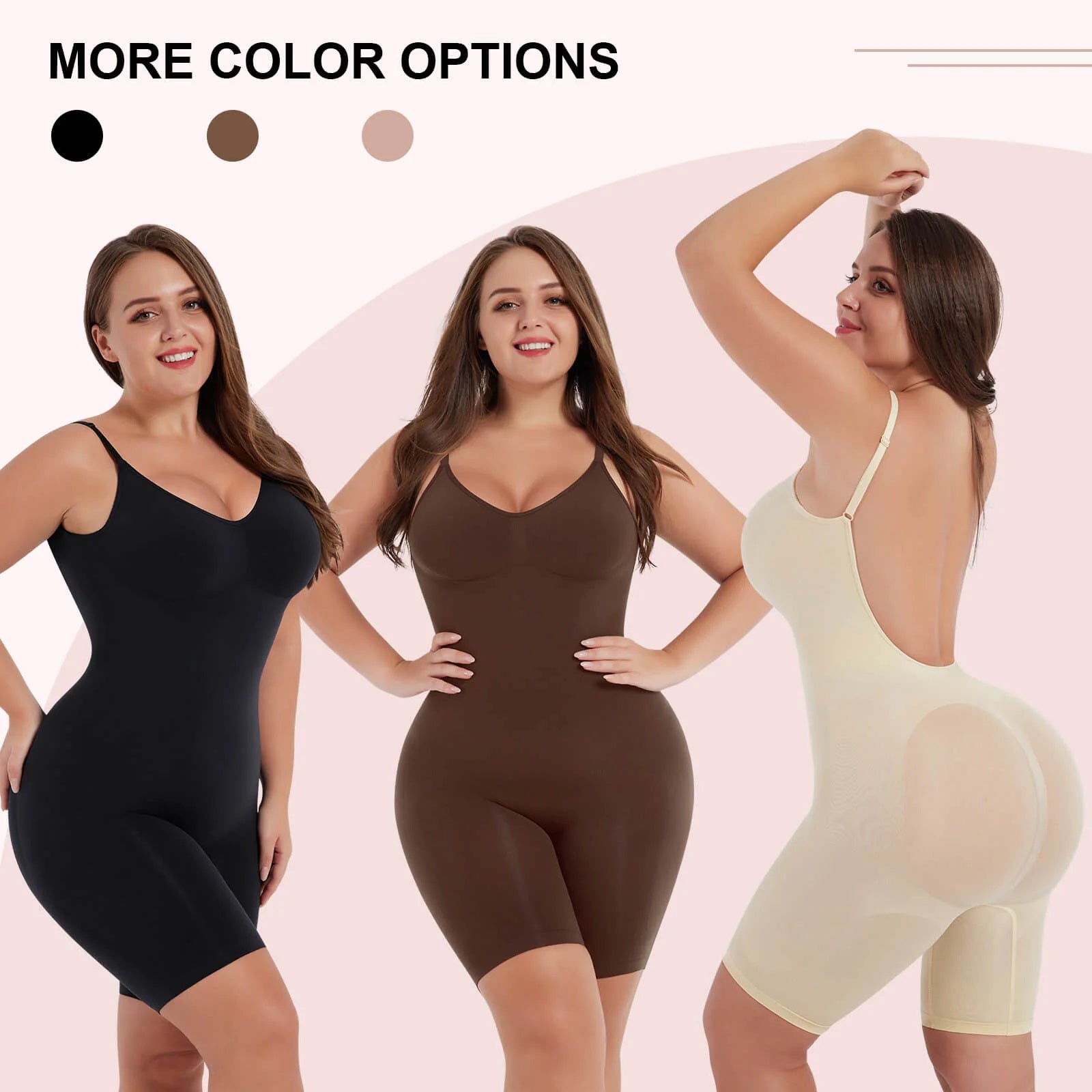 Seamless Sculpt Plus Size Full Body Shaper